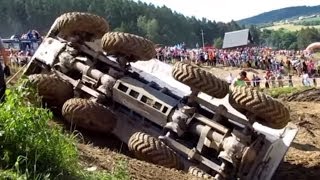 HOT crashes The Best of Truck trial Extreme Mohelnice [upl. by Kalindi868]