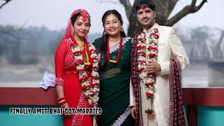 Finally amit bhai got married amitbhaikishadi amitbhai amitbhaigotmarried desigamerkishadi [upl. by Dhaf]