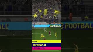 Neymar JR Santos Skill and Goal eFootball Mobile 2025 [upl. by Elka234]