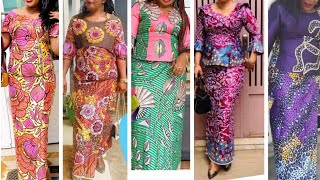 370NOUVEAUX MODÈLES POUR LES GRAND DAMES EN GRAND SUPER WAX VLISCO ORIGINALSUPER EXCLUSIVE 2022👍❤️ [upl. by Whitcher]