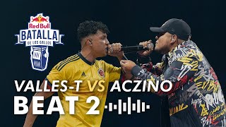 VALLEST vs ACZINO  RÉPLICA  BEAT 2 CLICK de ALCAZONE [upl. by Einneb915]