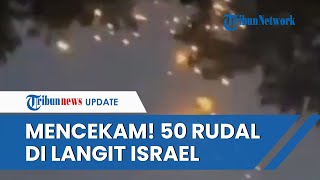 Jeritan Warga Israel saat 50 Rudal Hizbullah Beterbangan di Langit Kocarkacir ketika Asyik Piknik [upl. by Atteuqahs787]