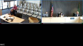 10 15 2024 Klickitat County Board of County Commissioners Zoom Meeting AM No 2 [upl. by Ppik24]