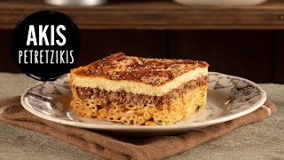 Pastitsio Greek Baked Pasta  Akis Petretzikis [upl. by Eugene]