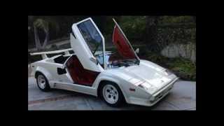 Mario Andrettis Lamborghini Countach Quattrovalvole [upl. by Ahc]