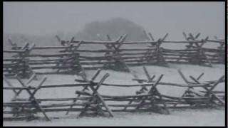 Antietam Battlefield a Tour in the Snow October 29 2011 [upl. by Kenwee]