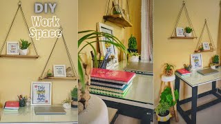 Home Office Decor  Study table oraganizing ideas  DIY Workspace  Rinish DIY Nest [upl. by Adaminah]