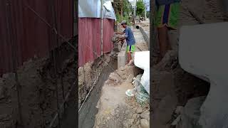 Construction Workerconstruction cemented work youtubeshorts youtube support subscribe labor [upl. by Atel]