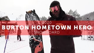 2020 Burton Hometown Hero Snowboard Preview [upl. by Anastasie313]