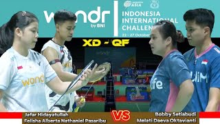 Indonesia International Challenge 2024 Badminton  SF  JafarFelisha vs BobbyMelati [upl. by Ennaid]