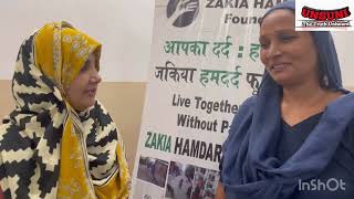 Zakia Hamdard Foundation has organised health mela at CPJ college of Higher studies amp law school [upl. by Annaya]