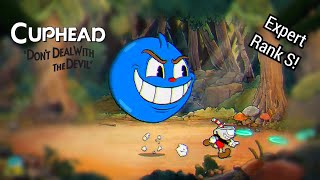 Cuphead Expert Rank S 1 Player PS4 FAT  SPAZNOOBYT 228 [upl. by Aerdno]