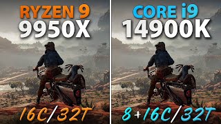 Ryzen 9 9950X vs i914900K  Test in Games 11 w Ryzen Patch [upl. by Gninnahc663]