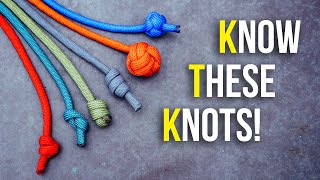 6 Single Strand Stopper Knots You Should Know [upl. by Ydnim614]