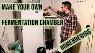 How to make fermentation chamber the easiest way  DIY for homebrew [upl. by Philcox]