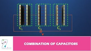 COMBINATION OF CAPACITORS PHYSICS CLASS 12 [upl. by Goebel355]