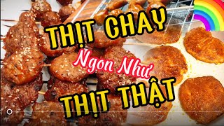 2 Cách làm THỊT NƯỚNG CHAY thơm phức Ngon Như Thịt Thật MÓN CHAY NGON dễ làm  ATHG Vegetarian meat [upl. by Bill]