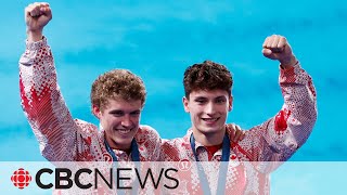 Canadians win bronze in 10m synchronized diving [upl. by Chasse]