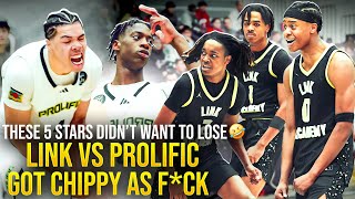 Prolific Prep vs Link Academy GOTYx2 Aj Dybansta CRASHED out in triple overtime [upl. by Ahsimek]