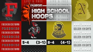 Fredericktown  Northmor  Ohio High School Boys Basketball [upl. by Alimaj864]