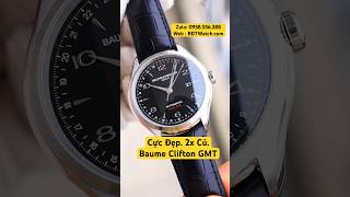 BAUME amp MERCIER CLIFTON DUAL TIME GMT M0A10302 A10302 MOA10302 baumemercier donghobaumemercier [upl. by Ellek]