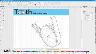 Symmetry drawing mode in CorelDRAW Technical Suite [upl. by Thurman]