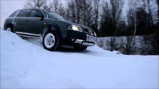 Audi Allroad Offroad testWinter Style [upl. by Taggart]