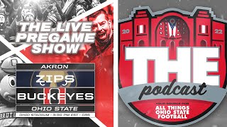 THE Pregame Live Show Ohio State availability report Buckeyes priorities against Akron [upl. by Sregor]