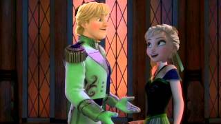 Frozen Elsa and kristoff love is and open door [upl. by Nipahc]