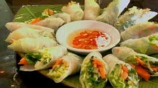 Make Your Own Vietnamese Spring Rolls  World Kitchen [upl. by Brockie]