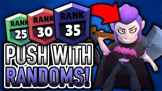 How to Push With Randoms in Brawl Stars  3v3 Trophy Pushing Tips [upl. by Anora]