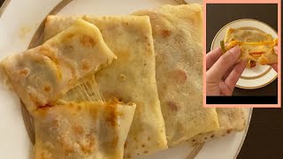 Chicken Fajita Crepes  Cheesy Chicken Fajita Crepes Recipe  Easy Ramadan Special Recipe [upl. by Ahsenhoj]