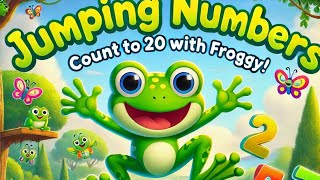 Jumping Numbers Count to 20 with Froggy [upl. by Dougherty]