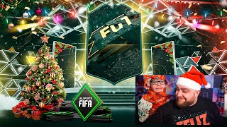 THE CHRISTMAS DAY PACK OPENING WITH MY SON  FIFA 22 ULTIMATE TEAM [upl. by Carrington]