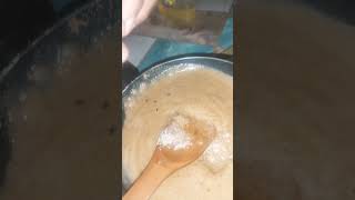 Basen And suji ka halwa recipe naheedsheikh6865 shortvideo cooking villagefood [upl. by Ahsiemac828]