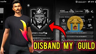 I Disband My guild🥺😔DRHandcamGaming [upl. by Initof]