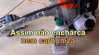 Use o óleo 2 t que não encharca nem carboniza [upl. by Bobine894]