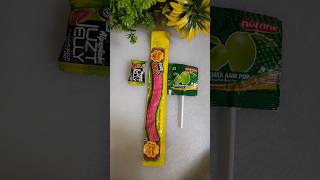 Green mango Lolipop or chupachups soft candy popsicle youtubeshorts viralvideo [upl. by Curtice909]