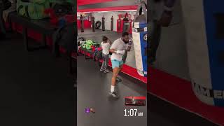 Jaron Ennis explodes on heavy bag at 1AM [upl. by Airtap356]