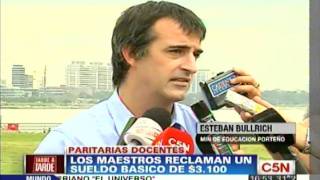 C5N  SOCIEDAD PARITARIAS DOCENTES HABLA BULLRICH [upl. by Riorsson164]