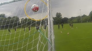 Everton Goalkeeper Scores AMAZING Rabona Goal In Training [upl. by Abil]