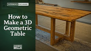 How To Build a 3D Geometric Table [upl. by Ahsiruam155]