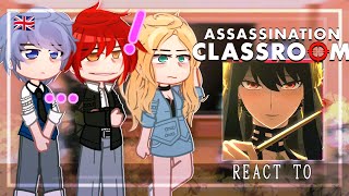 Assassination classroom react to YOR Forger as their new teacher  Spy x family  Gacha Club [upl. by Odnumde]