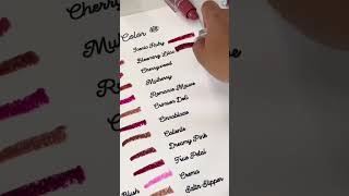 All 24 Clean Lip Color Swatches [upl. by Zul]