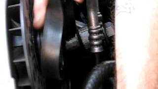 Corvette C4 serpentine belt installation video part1 [upl. by Ycal39]