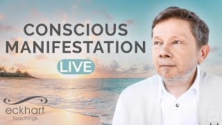 Conscious Manifestation  LIVE Special Event with Eckhart Tolle on Dec 4  5pm PT  8pm ET [upl. by Auston]