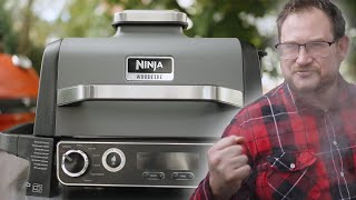 Ninja Woodfire REVIEW Test der Vielfältigkeit Mit Smoker Funktion [upl. by Aldis999]