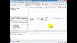 Saisie dun schéma sous Quartus II [upl. by Inigo]