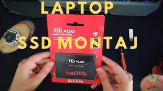 Laptopa SSD Takma ve Windows 10 Yükleme Rehberi  USBden Windows kurma UEFI Format atma [upl. by Areek]