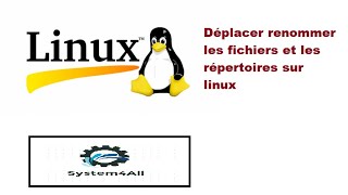 Déplacer renommer les fichiers et les répertoires sur linux [upl. by Rhines]